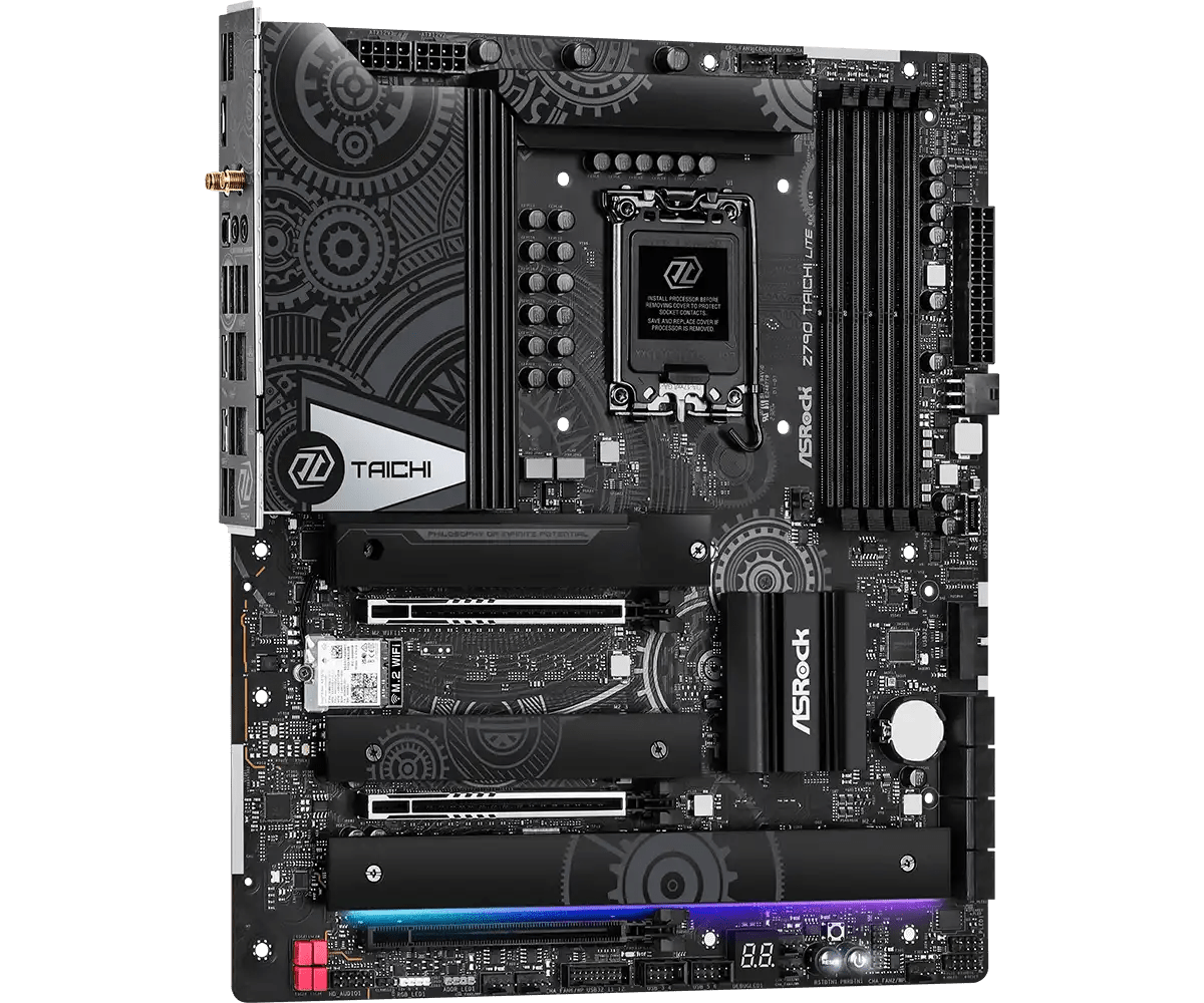 ASRock Z790 Taichi Lite LGA1700 Socket Intel Motherboard | 90 - MXBMF0 - A0UAYZ - Vektra Computers LLC ASRock Z790 Taichi Lite LGA1700 Socket Intel Motherboard | 90 - MXBMF0 - A0UAYZ - Vektra Computers LLC